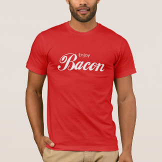 Geniet van Bacon T-shirt