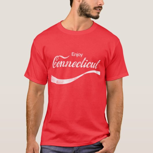 Geniet van Connecticut T-shirt (Voorkant)