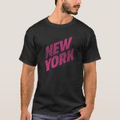 Geniet van Cool New York City Graphic T-shirt New  (Voorkant)