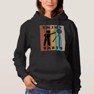 Geniet van darten gooien Bullseye Hoodie