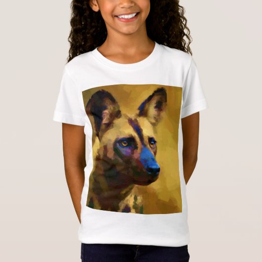 Geniet van de Afrikaanse wilde hond kunst T-shirt
