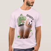 Geniet van de Bubba Tea Dinosaurus T-shirt (Voorkant)