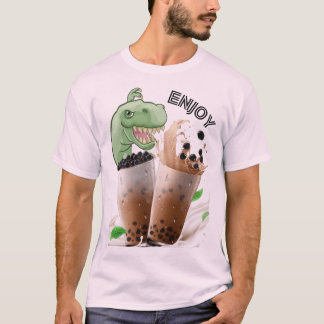 Geniet van de Bubba Tea Dinosaurus T-shirt