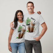 geniet van de bubba-thee dinosaurus t-shirt (Unisex)