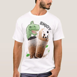 geniet van de bubba theedinosaurus t-shirt