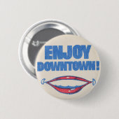 Geniet van de  Button in de binnenstad (Voorkant /achterkant)