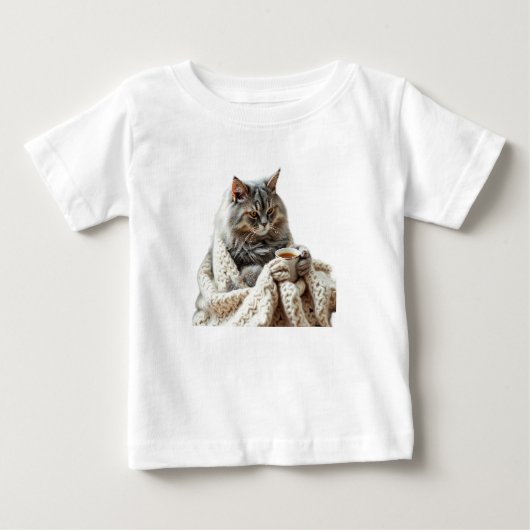 Geniet van de Cat Winter Tea (Voorkant)