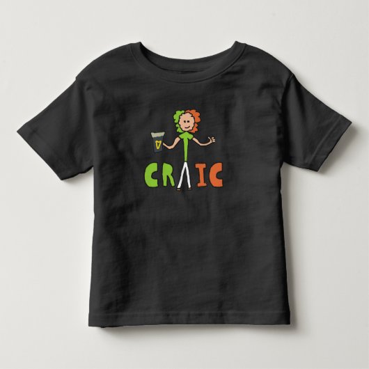 Geniet van de Craic Kinder Shirts (Voorkant)