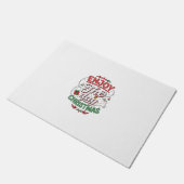 Geniet Van De Dag Kerst Rendier Cadeau Deurmat (Schuin)