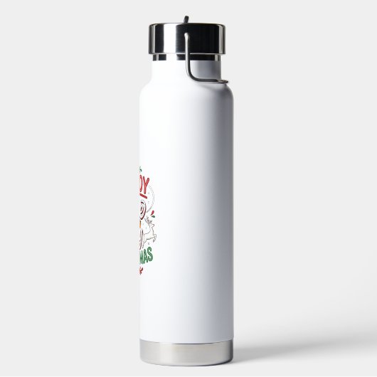 Geniet Van De Dag Kerst Rendier Cadeau Waterfles (Links)
