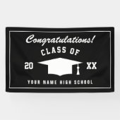 Geniet van de felicitaties van de afgestudeerden v spandoek (Horizontaal)