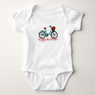 Geniet van de fiets van de ride Cute Romper