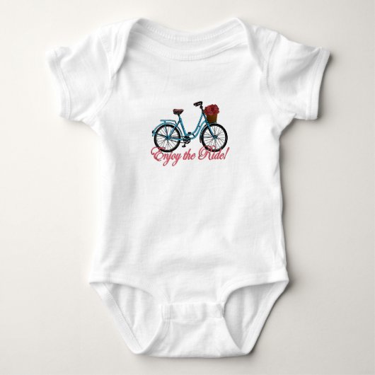 Geniet van de fiets van de ride Cute Romper (Voorkant)