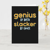 Geniet van de geboorte van de slak door keuze kaart (Gele Bloem)