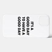 Geniet van de goede dag | Motivatie woorden Case-Mate iPhone Case (Achterkant (horizontaal))