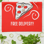 Geniet van de grootste Pizza ter wereld | Vrije le Theedoek (Gevouwen)