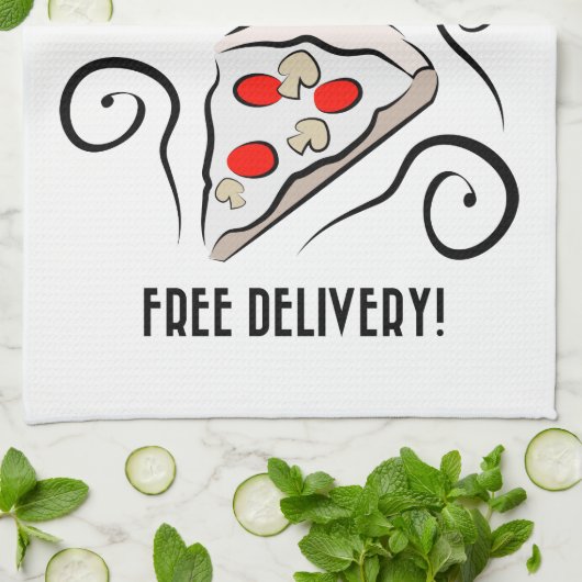 Geniet van de grootste Pizza ter wereld | Vrije le Theedoek (Gevouwen)