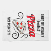 Geniet van de grootste Pizza ter wereld | Vrije le Theedoek (Horizontaal)