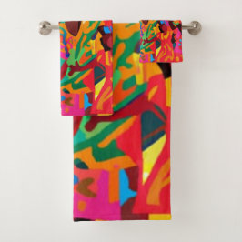 Geniet van de heilige geest bad handdoek