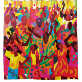 Geniet van de heilige geest douchegordijn