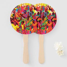 Geniet van de heilige geest handwaaier