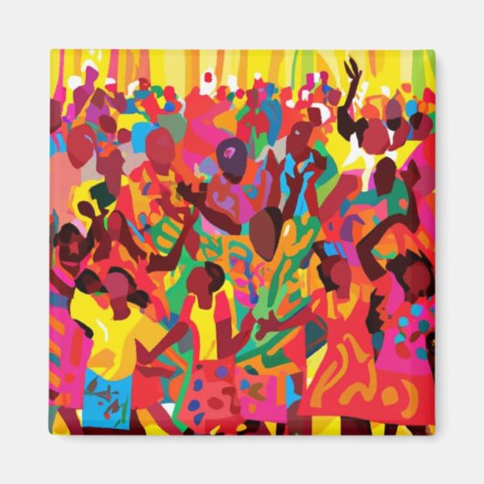 Geniet van de heilige geest magneet (Voorkant)