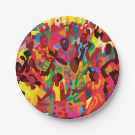 Geniet van de heilige geest papieren bordje