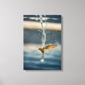 Geniet van de herinneringen | Huwelijksfoto & canv Canvas Afdruk (Voorkant)