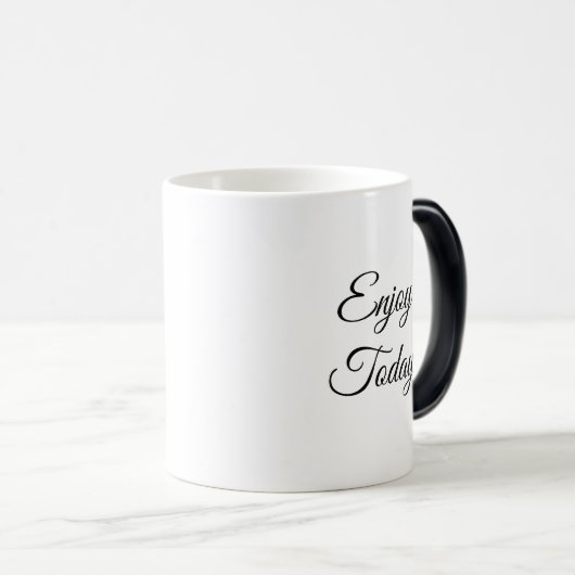 Geniet van de huidige positieve denking van de Mok (Voorkant rechts)