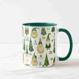 Geniet van de Ierse charme met St. Patrick's Gnome Mok