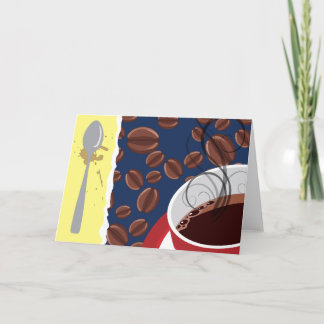 Geniet van de Kaart van de Koffie