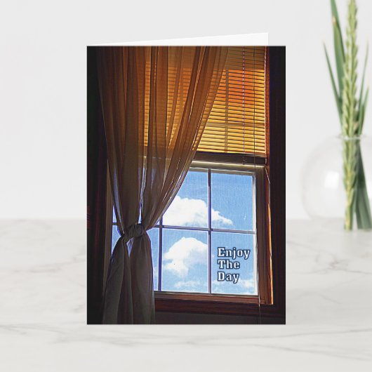 Geniet van de Kaart van de Vriendschap van de Dag (Voorkant)