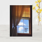 Geniet van de Kaart van de Vriendschap van de Dag (Gele Bloem)