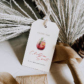 Geniet van de kerstritten Hartelijk dank Cadeaulabel