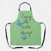 Geniet van de kleine Butterflies Schort (Voorkant)