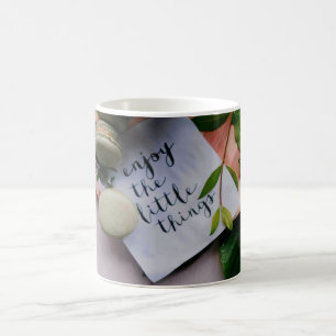 Geniet van de kleine Dekking Koekjes Vrede Koffiemok
