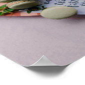 Geniet van de kleine Dekking Koekjes Vrede Poster (Hoek)