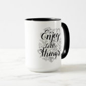 Geniet van de kleine dingen 1 mok (Voorkant rechts)