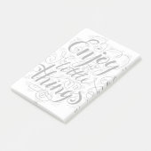 Geniet van de kleine dingen 1 post-it® notes (Schuin)