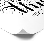 Geniet van de kleine dingen 1 poster (Hoek)