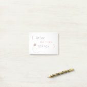 Geniet van de kleine dingen 2 post-it® notes (Op bureau)