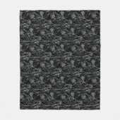 Geniet van de Kleine Dingen bloemen Fleece Deken (Voorkant)