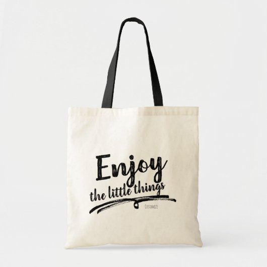 GENIET VAN DE KLEINE DINGEN Gepersonaliseerde aang Tote Bag (Voorkant)