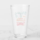 Geniet van de kleine dingen glas (Achterkant)