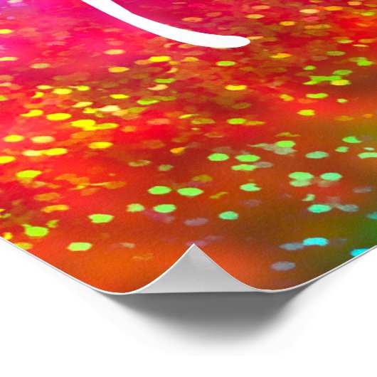 Geniet van de kleine dingen Grappige Quote Canvas Poster (Hoek)