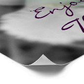 Geniet van de kleine dingen in het leven poster (Hoek)