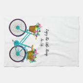 Geniet van de kleine dingen in het leven theedoek (Horizontaal)