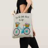 Geniet van de kleine dingen in het leven tote bag (Dichtbij)