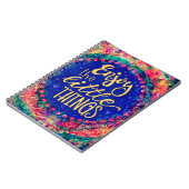 Geniet van de Kleine Dingen Inspirerend Inspirivit Notitieboek (Linkerzijde)