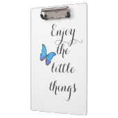 Geniet van de kleine dingen klembord (Links)